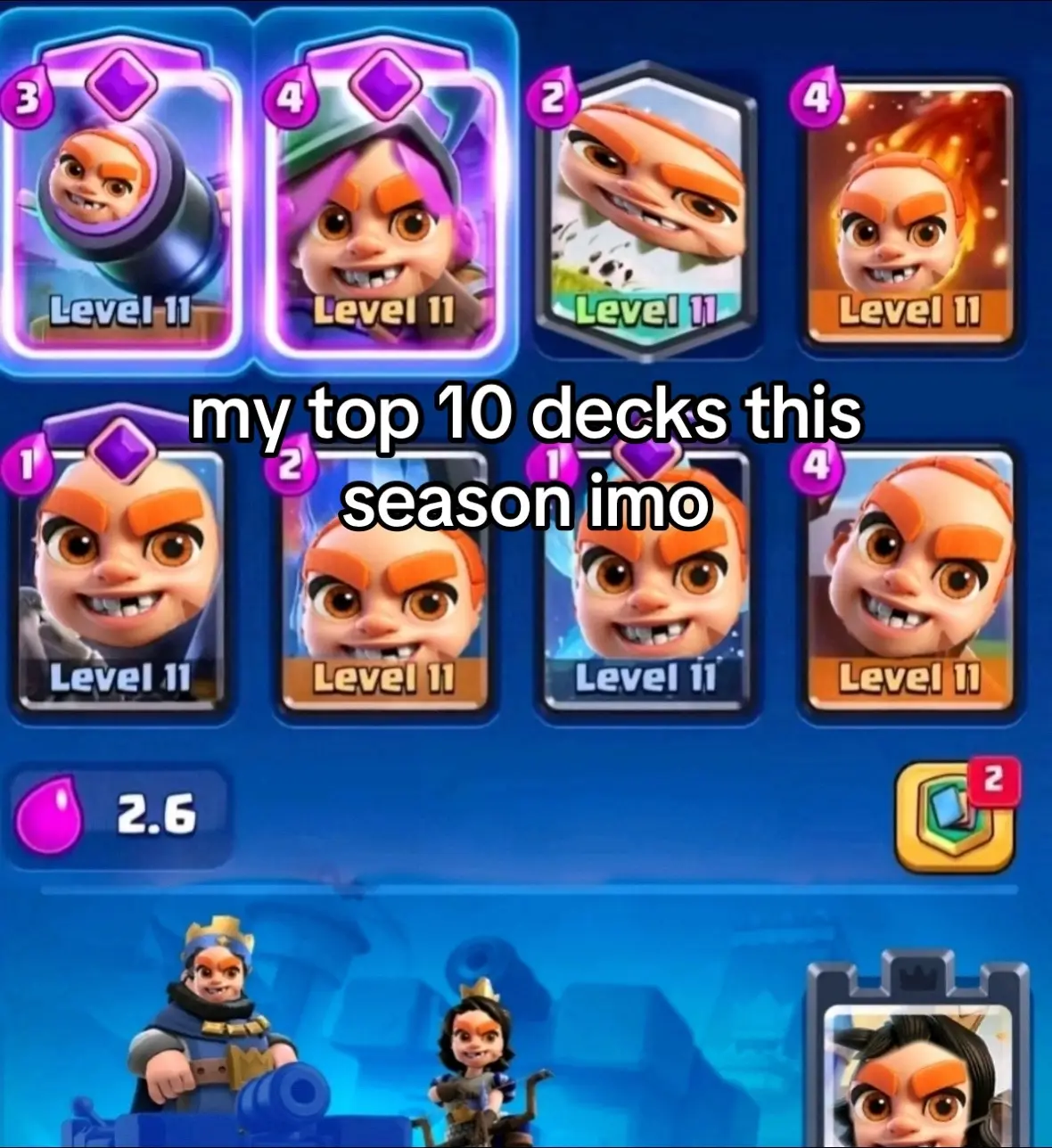@Mr. ClashBroyale🪓  #clashroyale #decks #videogames #clashofclans