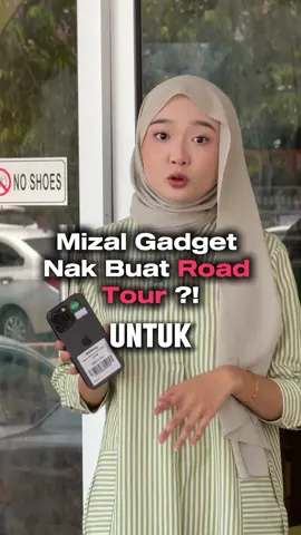 Kami nak buat Road Tour untuk setiap cawangan tapi apa hampa nak, cuba hampa komen kat bawah. #mizalgadget #malaysia #fyp 