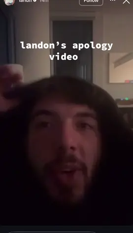 what a joke.. doesnt even soung genuine. #wizardliz #landonnickerson #selfrespect #landonapology #apologyvideo #fyp #wizliz 