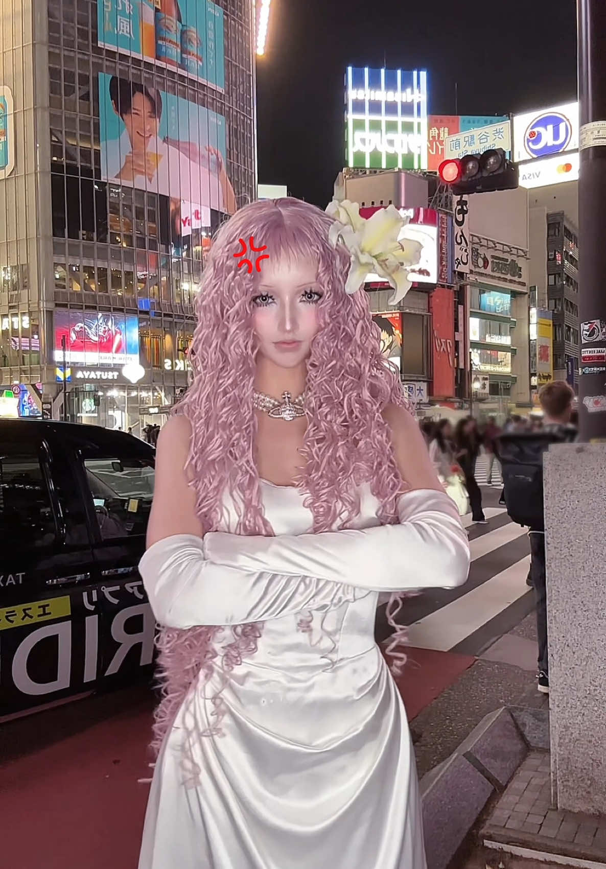 イライラする芹澤レイラ💢#nana #reiraserizawa #cosplay #怒りマーク #fyp