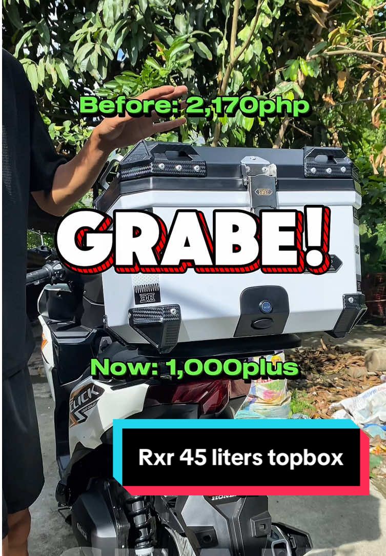 Rxr 45 liters topbox #moto #motor #motorcycle #motorcycles #topbox #45literstopbox #rxr #rxrtopbox #fyp #trending #viral 