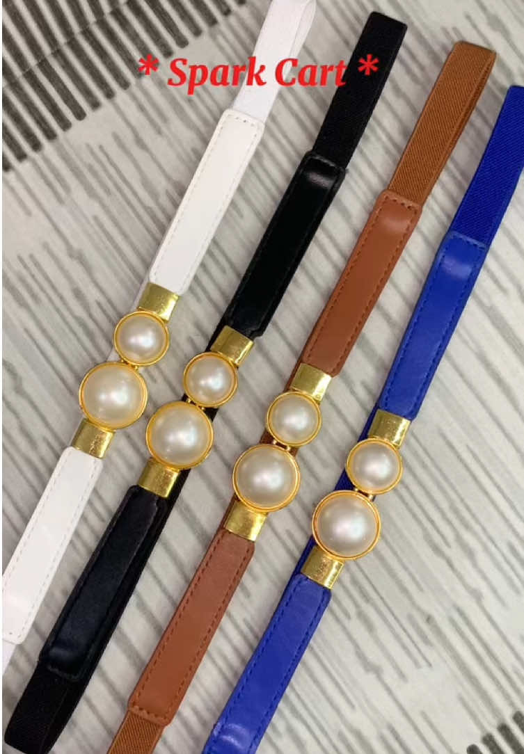 Pearl Buckler Waistband Belt for Dress #fyp #foryou #foryoupagee #fyppppppppppppppppppppppp #waist #belt #dress #waistbelt #womendress #elastic #beltdress #pearl #tiktokfinds #tiktokbudolfinds #tiktokshop 