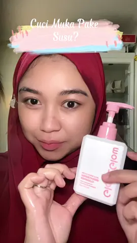 Facewash thebest buat kulit sensitif🥰  #facewash #milkcleanser #glad2glow 