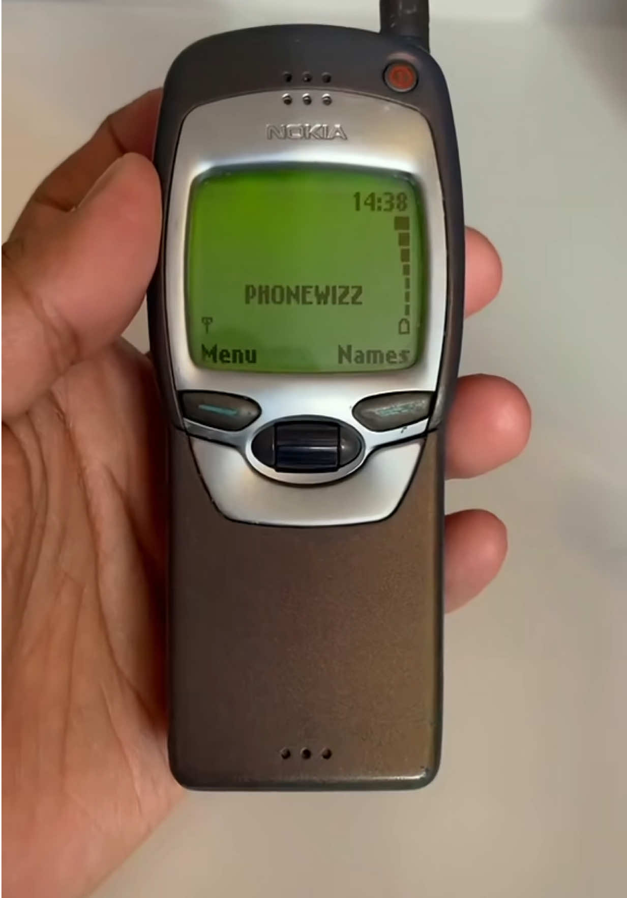 When your phone still had a slide to unlock 😎📞🔥 The OG mobile flex – Nokia 7110, where Snake was life and texting was a workout. #Nokia7110 #RetroTech #90sVibes #OldSchoolCool #TechThrowback #VintagePhone #MobileHistory #T9Master #SnakeGame #slidetounlock 