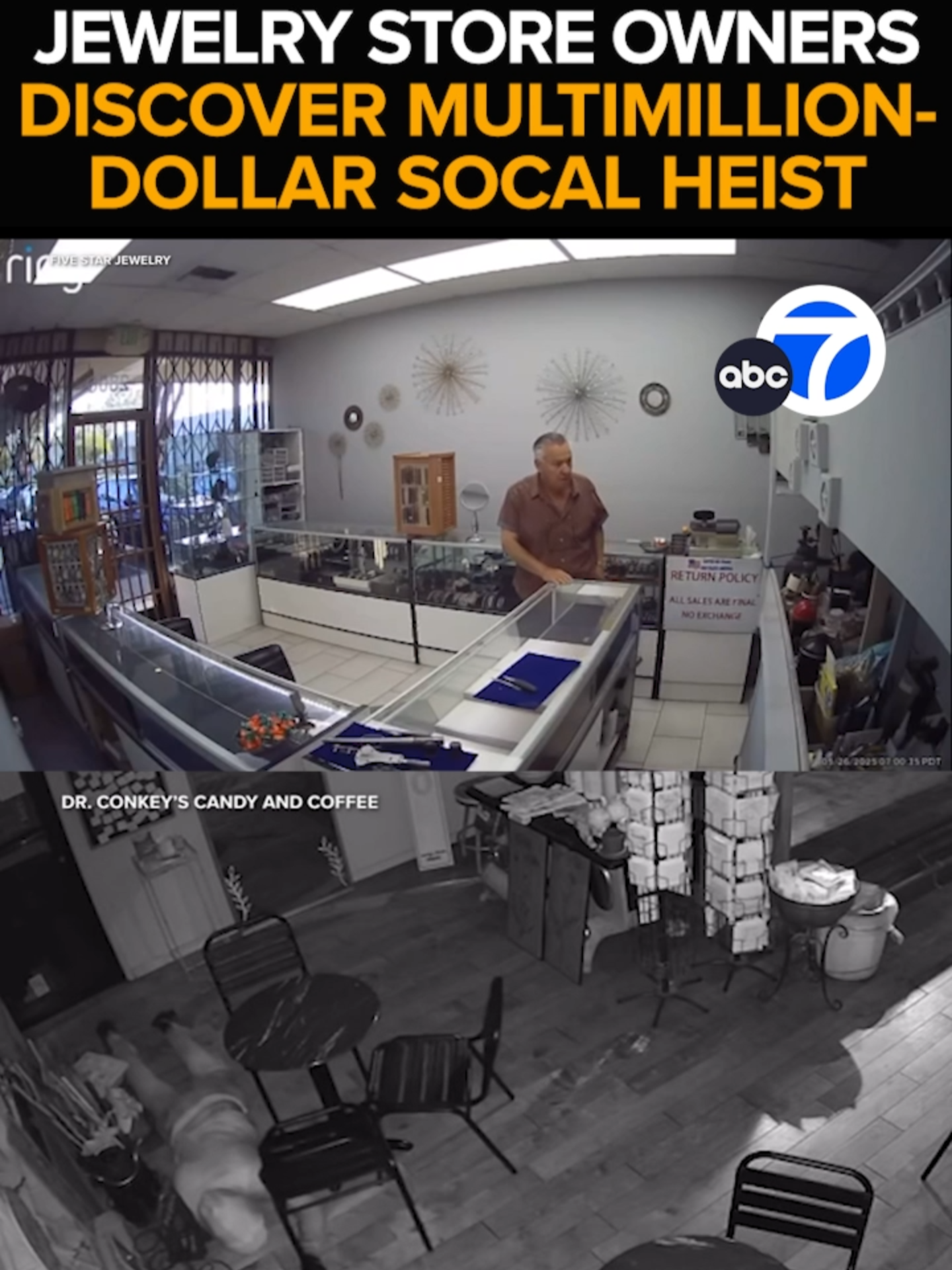 Thieves broke into a family-owned jewelry store in Simi Valley, reportedly taking more than $2 million in cash and merchandise after breaking into the safe. Read more at the link.