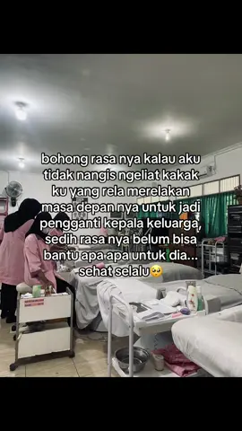 sehat selalu yaa, biar nanti  kamu bisaa lihat aku suksess, maaf yaa poko nya love you!