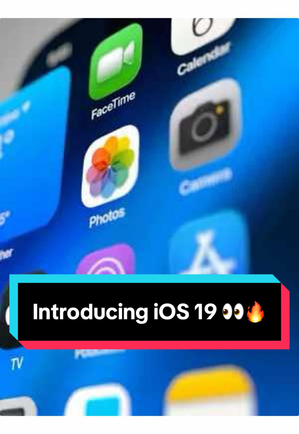 First look at iOS 19 👀🔥 #iOS #iOS19 #iPhone #Apple #tech #techtok #fyp