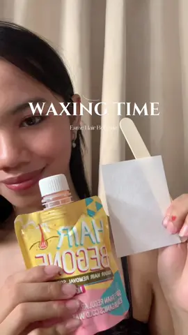Excuse my armpit 😭 but this cold wax made my life easier. Super dali kunin at ipahid ‼️  #hairbegonewax #hairbegoneesmeorganics #coldwax #hairwaxing #armpitwaxingtreatment #waxing #esmeorganics #esmeorganiccoldwax 