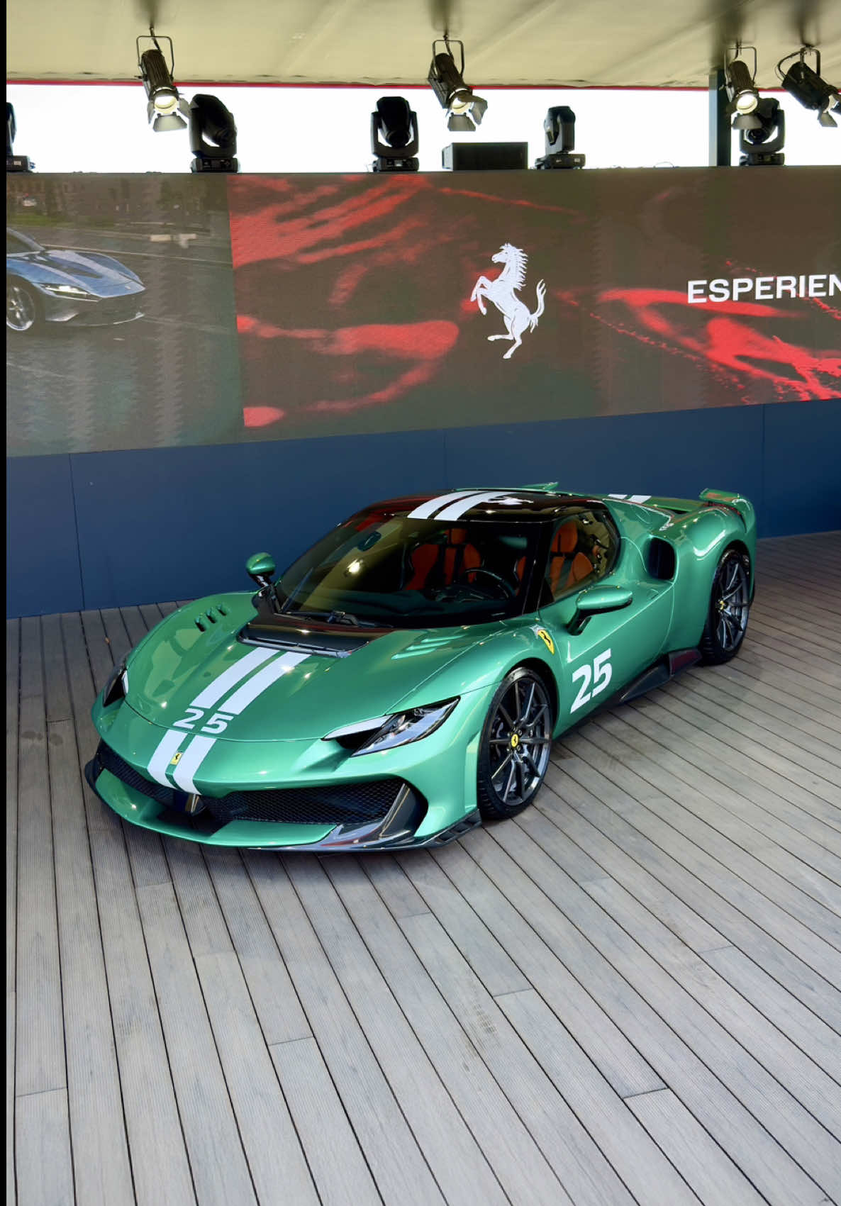 The brand new Ferrari 296 Speciale on display at Fiorano 🔥 #Ferrari #296Speciale #CharlesPozzi 