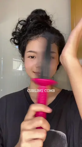 #curlingcomb #curlyhair #จับลอนผมหยิก 