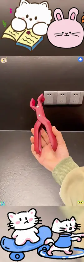 Bye-Bye Burnt Fingers! This Red Clip is a Game-Changer!#tiktokshop #foryou 