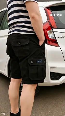 Celana cargo pendek pria! #celanapendek #celanacargo #celanapendekcargo #celanacargopria #OOTD 