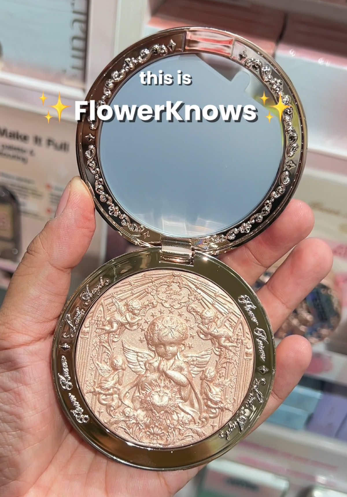 Replying to @doyii ada donggg, siapa disini yg ngira ini make up jutaan ternyata di keranjang kuning harganya oke bgt🥺✨ #makeup #racunmakeup #flowerknows #coquette #elegancia #beauty #BeautyTok #loveyourself 