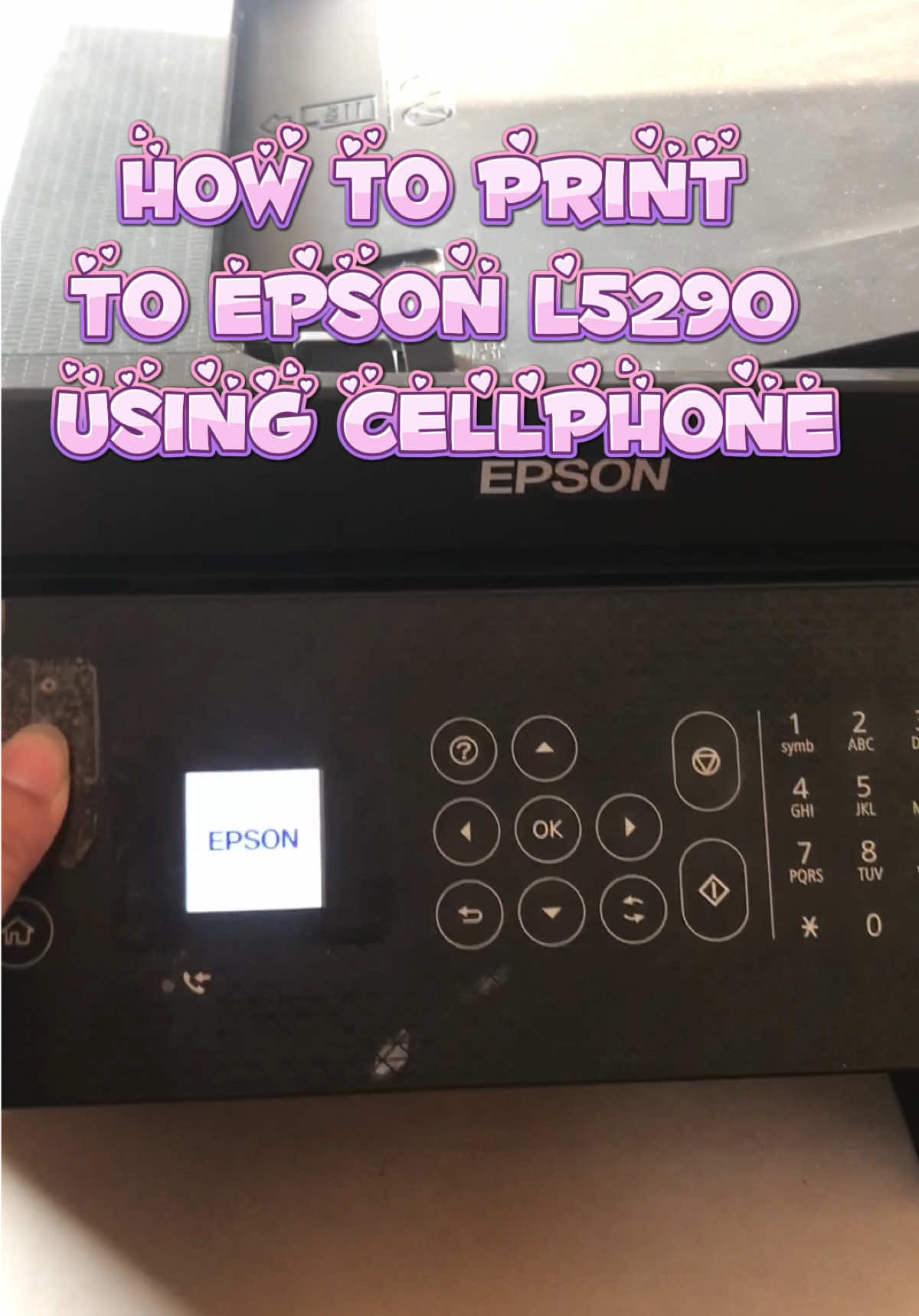 Magprint naman tayo sa Epson L5290 gamit ang ating cellphone 😊 #epsonl5290  #printingbusiness  #atevivz  #fyp 