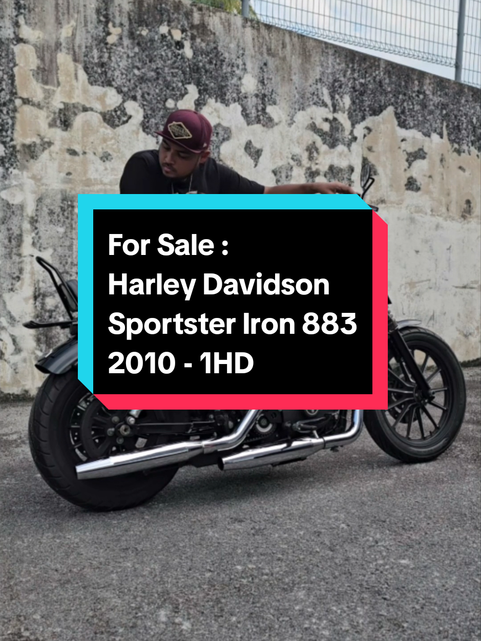 For Sale - Untuk Dijual HARLEY DAVIDSON SPORTSTER IRON 883 YM 2010 - REG 2014 RM 38,999.00 je. Nak details, mai roger abam. Call @ WhatsApp YAZID 011 12321 786 #harleydavidson #harleydavidsonmalaysia #harleydavidsonmotorcyclesmalaysia #harleyownersgroupmalaysia #hamawangsabikesworld #sportstermalaysia #dynamalaysia #softailmalaysia #roadglidemalaysia #roadkingmalaysia #streetglidemalaysia 