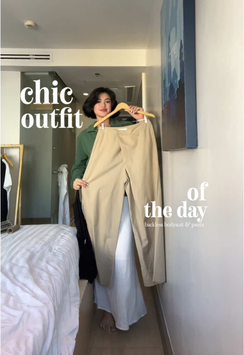 Bodysuit >> @CHABELITA  — basic chic outfit #OOTD #gdwm #bodysuit 