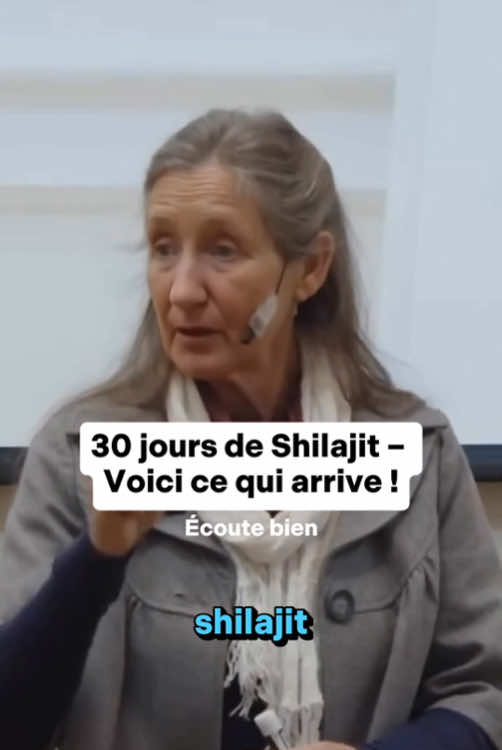 Barbara explique les effets du Shilajit sur notre corps. #fyp #santé #shilajit #nourriture #france 
