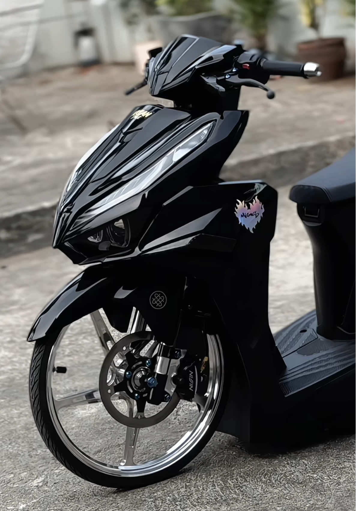 hitam 😩 #krianstyle #vario #variomodifikasi #gaumum #static #vario125 #varioindonesia 