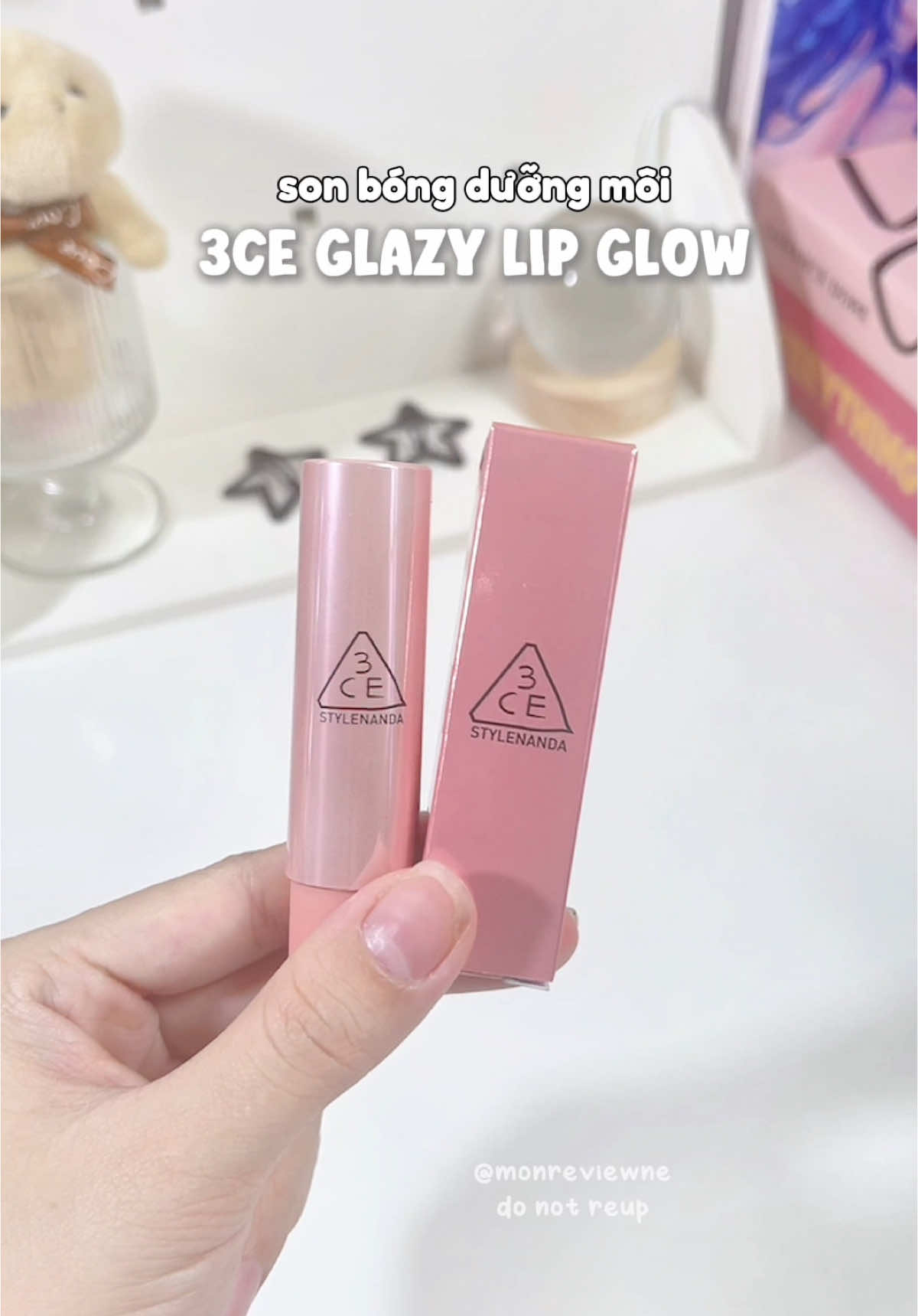 Son dưỡng bóng môi có màu nhà 3CE cân được cả môi thâ.m như tui nha mấy bà ơi 🥰 #unboxing #review #sonduong #sonduongcomau #3CE #3ceglazylipglow #peachfilling #beauty #xuhuongtiktok #monreviewne  @3CE 