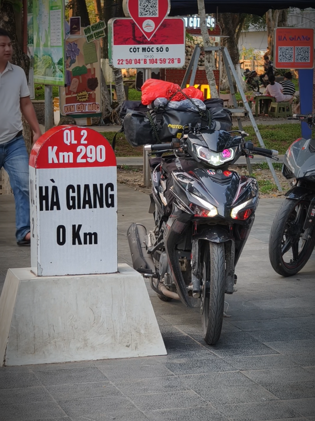 Cứ đi là sẽ tới 🙌#cotmocso0hagiang #hagiang #xuyenviet #touring #xh #exciter155vva #93binhphuoc 