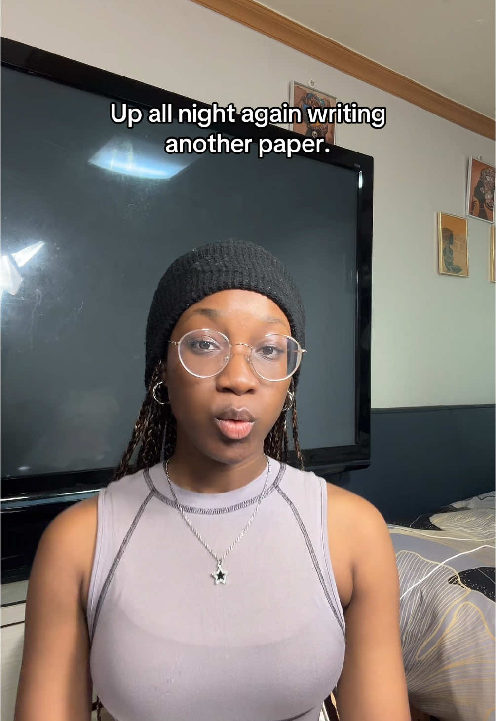 This semester just seems longer for some reason. #jayandtracy #blackgirl #school #university #studies #allnight #fyp #viral 