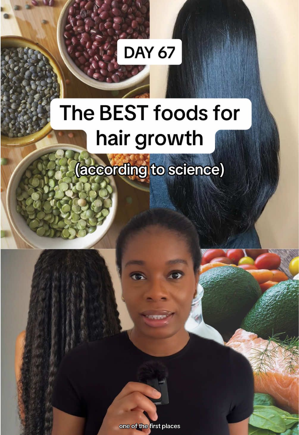 Replying to @ladyparis92 Day 67 ✨ the best foods for healthy hair 🐟🍣🥦 #hairgrowth #naturalhair 