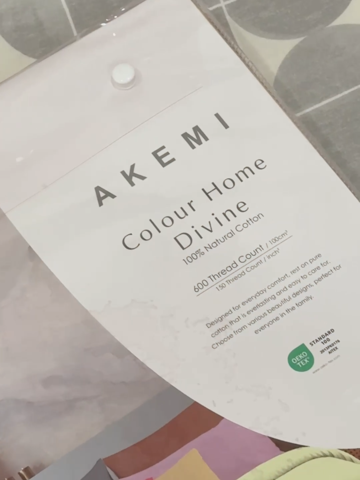 AKEMI Colour Home Divine 5 sebab kenapa kena beli AKEMI Colour Home Divine Collection 😍🛏️ Kain 100% kapas, sejuk, selesa & design minimalis yang match semua jenis bilik! #AKEMI #CozyNights