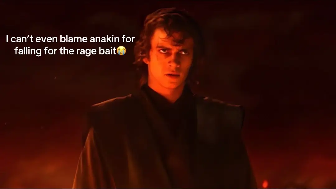 Bro was in the back aurafarming😭🥀#starwars #anakinskywalker #obiwan #aura #ragebait 
