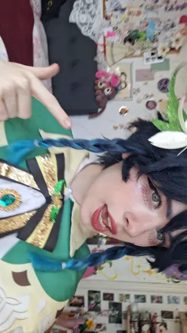 #venti #ventigenshinimpact #singing #anemo #anemogod #anemoarchon #archon #archons #genshin #GenshinImpact #c0splay #cosplay #cosplayer #wig #wigstyling #makeup 