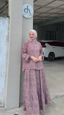 New motif ! LYSA😍🥰🫶🏻 #promomakangajian #heldacollection #fashionstyle #gamisrayonheldacollection #ootdhijab #setelanrokhelda 