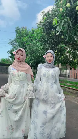 Couplean bareng besti yuk🤩🧚‍♀️ #dresskoreanstyle #fairydress #dress #dresshijab #fypage 