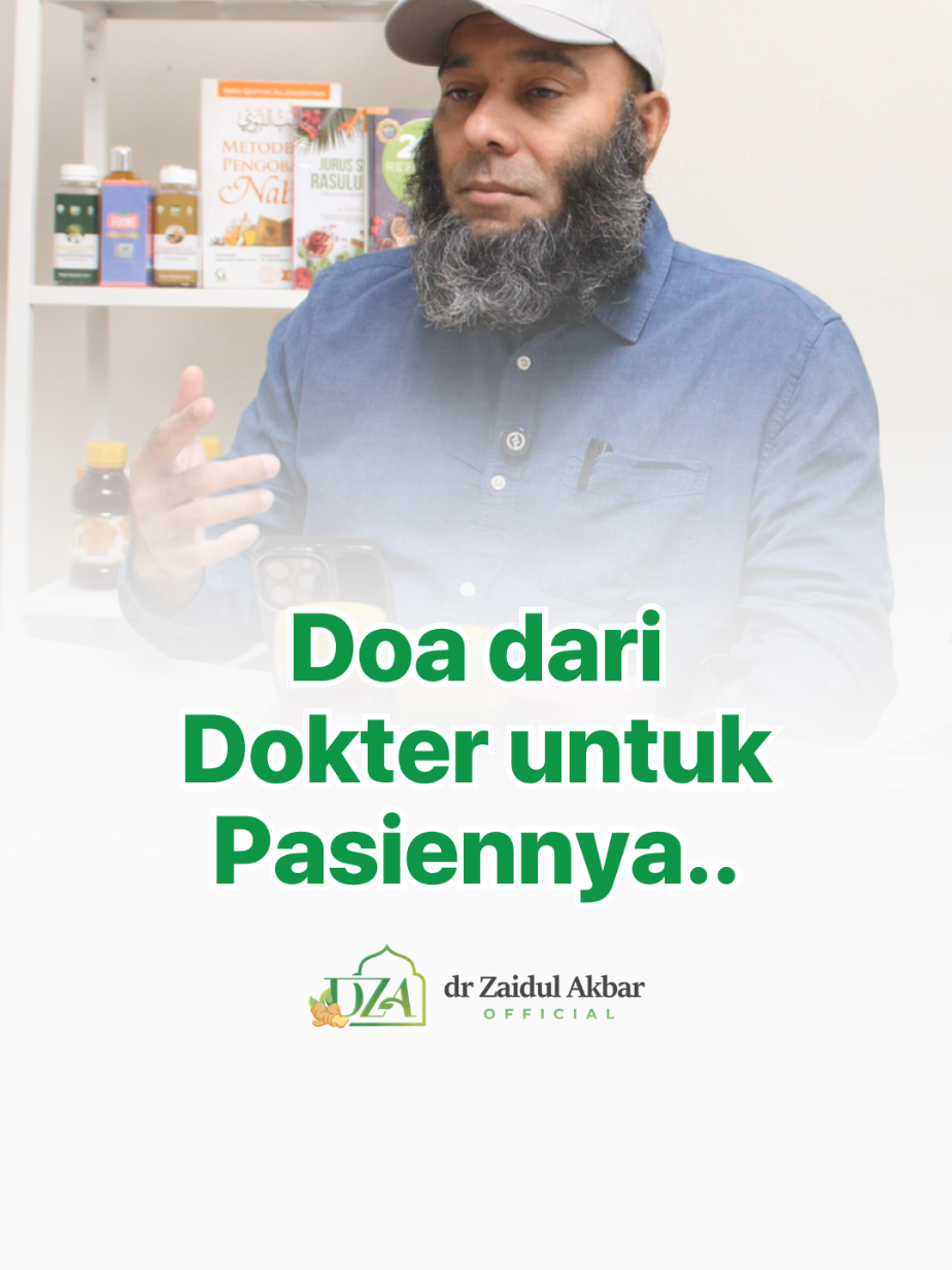 doa dari dokter untuk sang pasien..