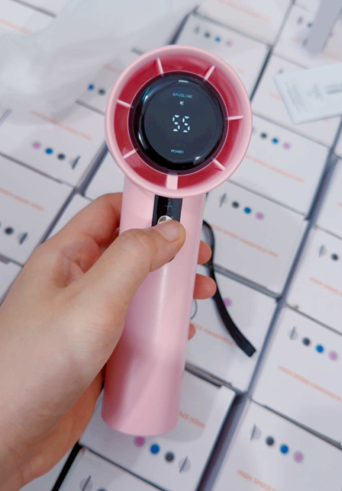 Quạt cầm tay kèm sạc. Vật bất ly thân của mùa hè #quatminicamtay #xuhuong 