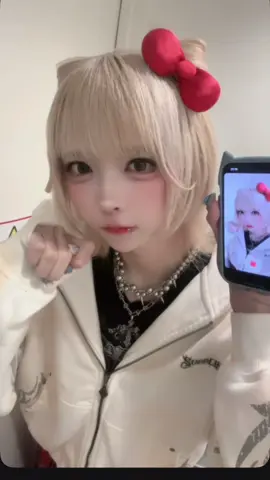 キティちゃんコーデ♡ほぼSHEINだよ=^・◦・🎀^=#らぶしっく 