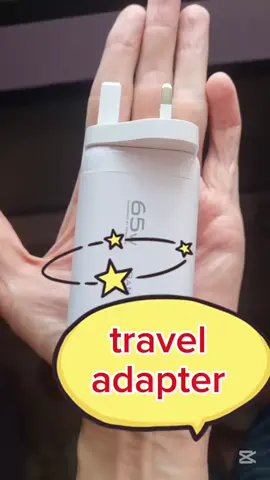 looking for good quality travel adapter?#createtowin #weeklywedrush  #tiktokshopsgthursday #golivetowin #sgbrandweek #tiktokshopsg #fypviral #sgfyp  #fyp #follower #sgnews #Lifestyle #singapore  #tiktoklifestylesale #woman #man #bestseller # #65wtraveladapter  #traveladapter 