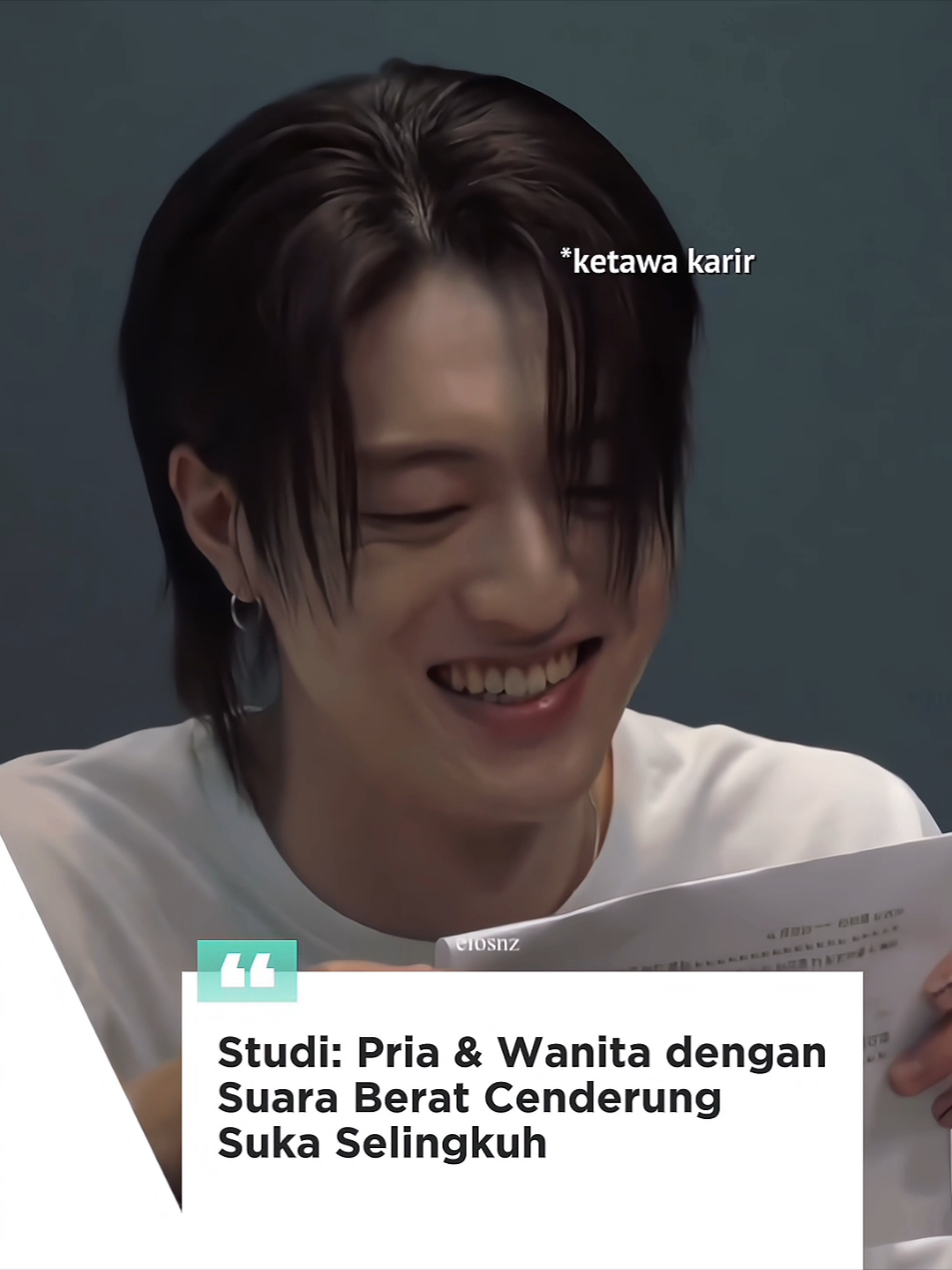 Kanda setia orangnya ☺🙏 Btw salah nih studinya, kalo prianya punya suara berat, tinggi, mapan, rupawan, sexy, imut, gak mungkin mendua woyyy pasti lebih 😭😭✋  #haruto #treasure #teume #fyp #watanabeharuto 