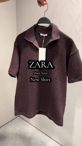 New shirt in brown by ZARA🔥 #zara #zarastyle #zarafashion #zarahaul #zarainspo #zarastores #zaracollection #outfit #ootdmen #zaramode #zaraoutfit #musthave #oufitinspo #inspo #brown #new #fypシ゚vira #fyp  @ZARA 
