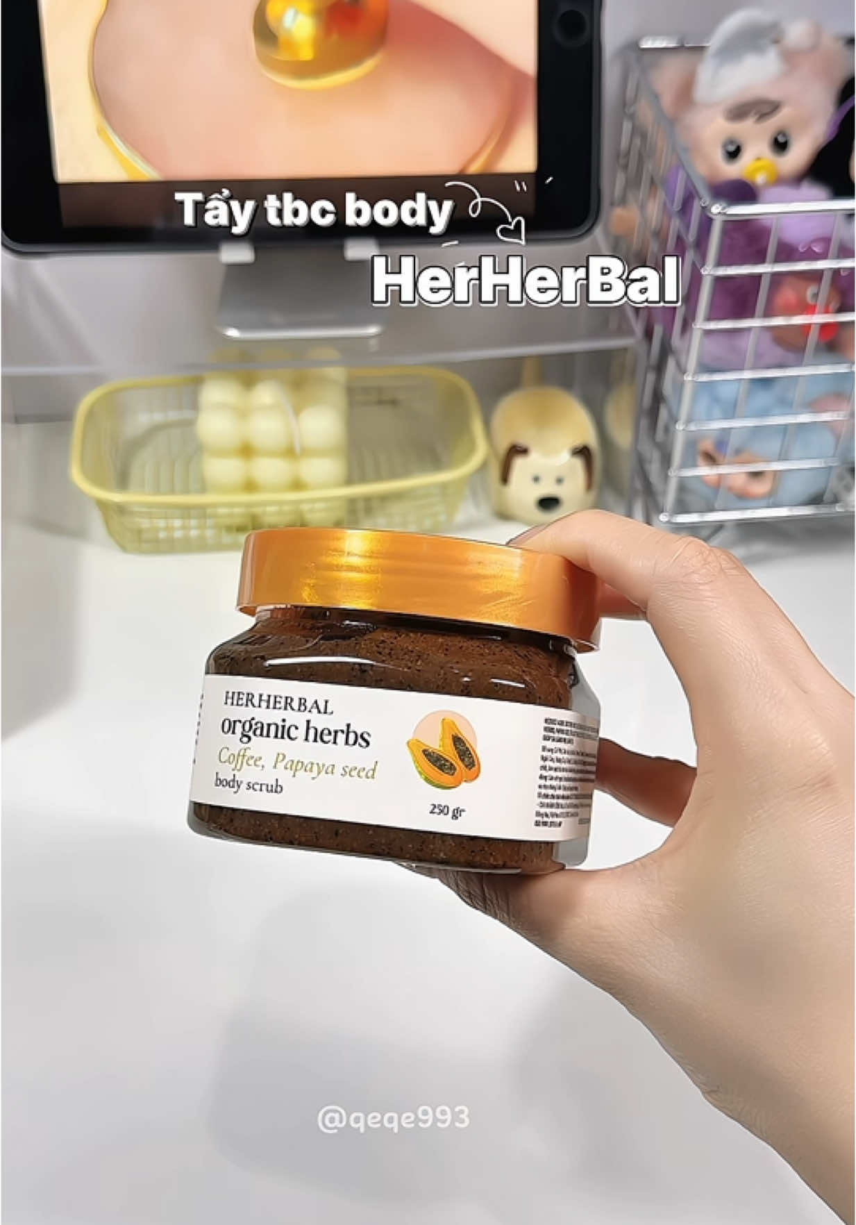 Tuần dùng 2-3 lần da ẩm mịn như da em bé luôn 🛁🧖‍♀️#herherbal #taytebaochetbody #xh #viral #unboxing #xuhuongtiktok 