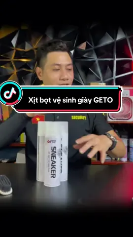 Xịt bọt vệ sinh giày GETO có tốt như quảng cáo ??? #bảoanrevieww #review #geto #vsg #chiasekinhnghiem #xuhuong 