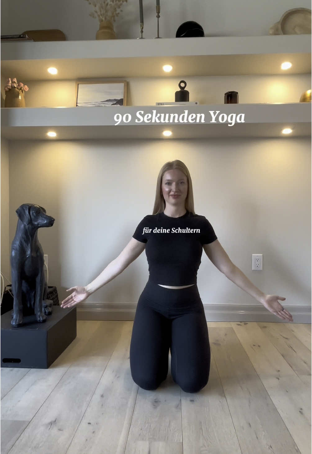 Daily Yoga Routine - deine Anti-Schreibtisch Yogapraxis ✨ #yoga #yogalife #yogaberlin #yogaflow #yogafürzuhause #yogafürdenrücken 