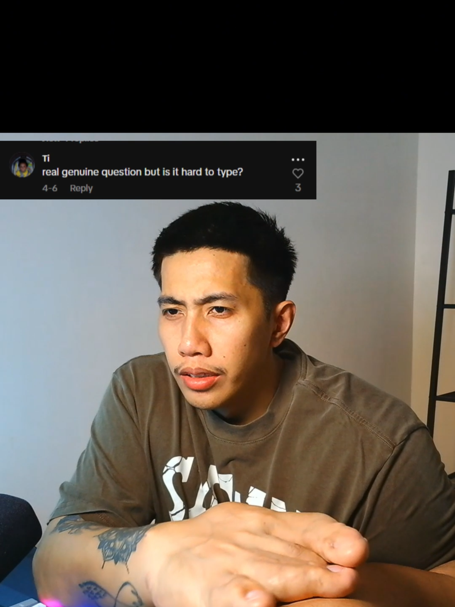 Is it hard to type? Not bad though #fyp #fypp #trending #viral #stream #challenge #motivation