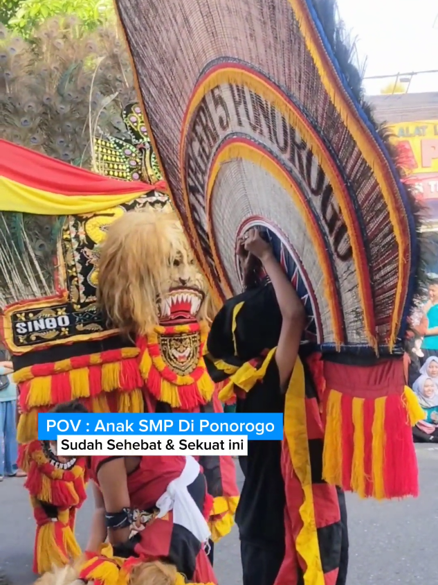 Anak SMP di Ponorogo Hebat Hebat dan Kuat Kuat #CapCut #pembarongmuda #reogponorogo #reogponorogoindonesia #fyp 