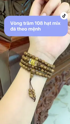 Vòng trầm 108 hạt mix đá theo mệnh#vongtaytramhuong #vongtramhuong108hat #vongtram108hat #vongtaytramhuong108hat #vongtramhuong #vongtramphongthuy #vongtram 