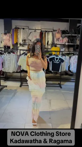 • Rainbow Skirt • Crop top New Arivals Visit our showrooms Kadawatha & Ragama Call us on 0760398071 #vindy #nova #bangkok #imported #kadawatha #ragama #novaclothing #fyi #fashion #fypシ゚viral🖤tiktok 