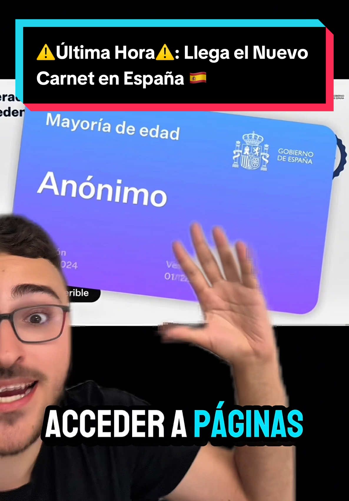 ⚠️Última Hora⚠️: Llega el Nuevo Carnet en España 🇪🇸 #carnet #movil 