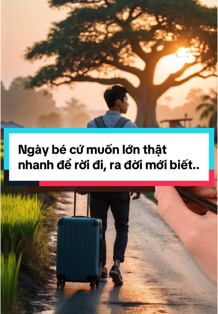 Ta dành 12 năm để đến được thành phố mơ ước. Và rồi dành cả đời, mong muốn được về quê.  #baihoccuocsong #trietlycuocsong #muuluocconhan #viral 