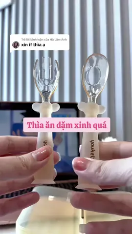 Trả lời @Hà Lâm Anh bộ thìa ăn dặm cho bé #xuhuong #viral #🍼 #thiaandamchobe 