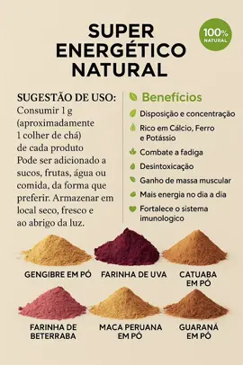 Energéticos naturais são bebidas e alimentos que proporcionam energia ao corpo de forma saudável, utilizando ingredientes naturais como frutas, plantas e sementes, em vez de aditivoEles são uma alternativa aos energéticos#creatorsearchinsights #medicinanatural🌿 #receitacaseira #natural#energetico #alimentacaosaudavel 