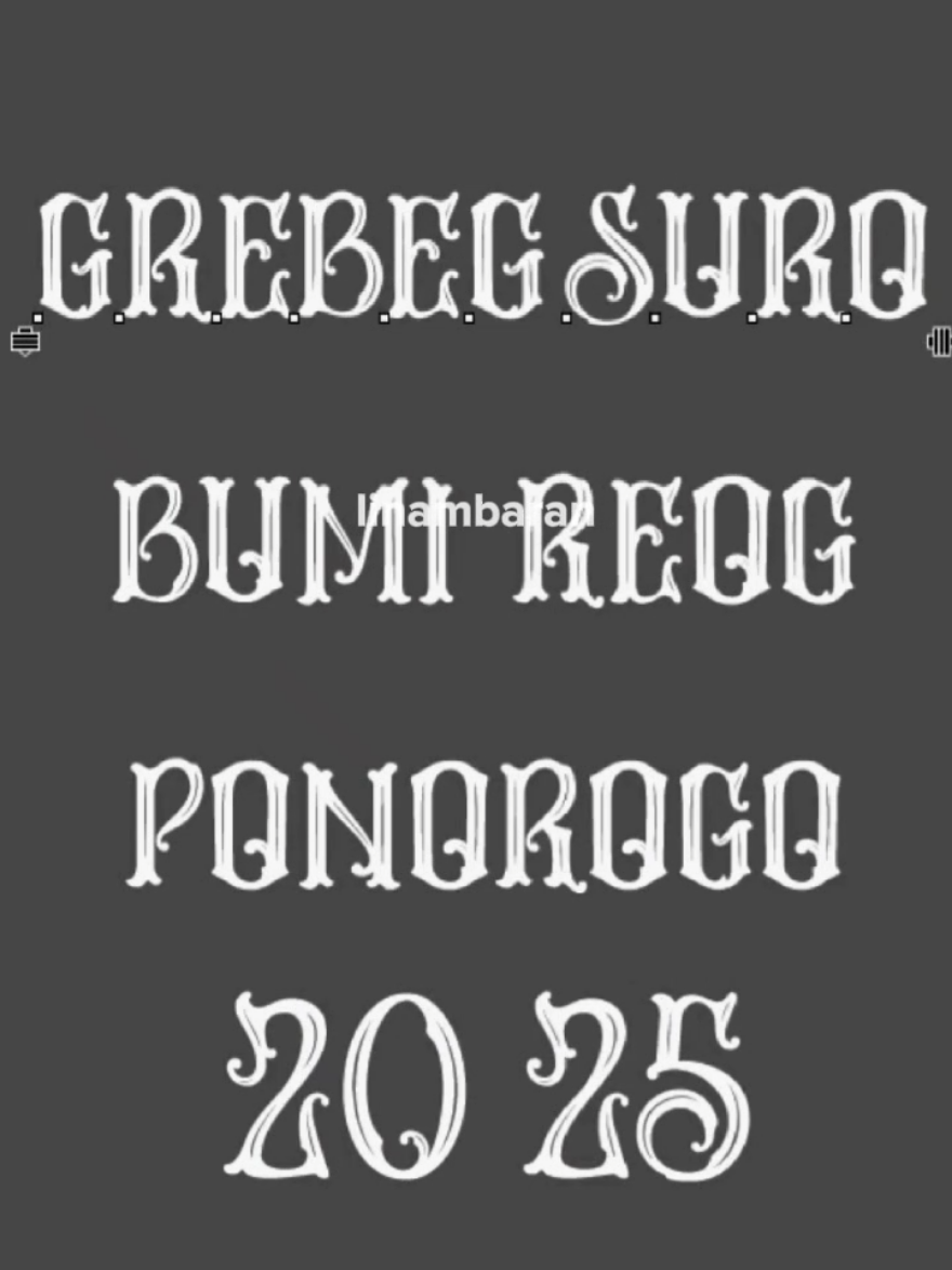 #Grebegsuro2025 #KaosGrebegsuro2025 #Kaosgrebegsuroponorogo #ponorogo #kaosterbaru