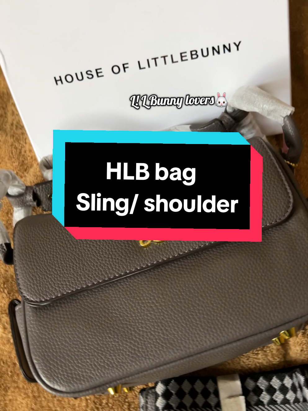 House of L! L bunny bagss..Holb saddle treasure bag is out!  #lilbunny #bag #bagforwomen #houseoflittlebunny #slingbag #treasurebag #saddlebag #fyp 